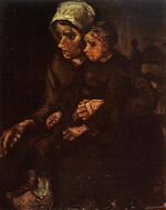 Peasant Woman with Child on Her Lap